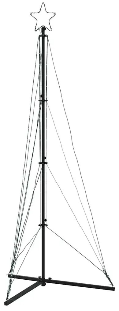 LED Árvore de Natal 363 LEDs Branco Frio 182 cm