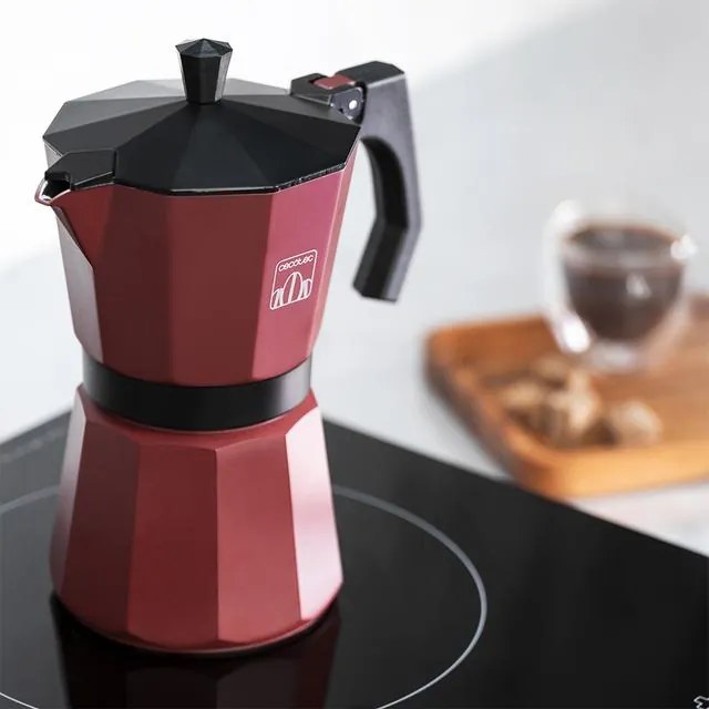 Cafeteira italiana de alumínio Mokclassic 1200 Garnet