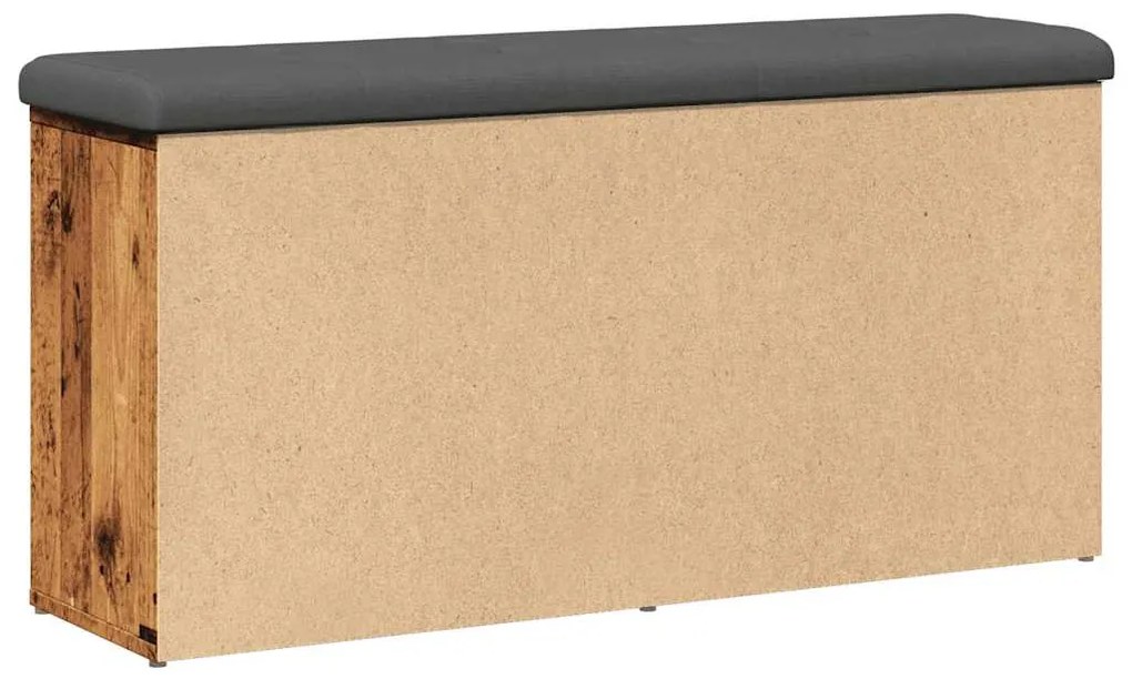 Banco sapateira 102x32x50 cm derivados de madeira madeira velha