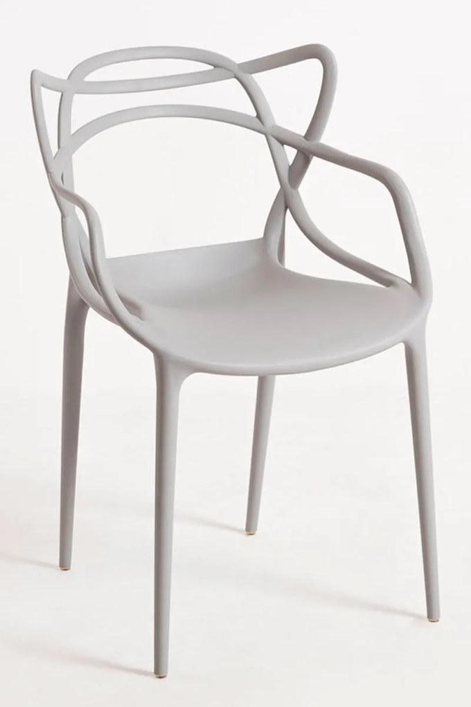 Pack 4 Cadeiras Korme - Cinza