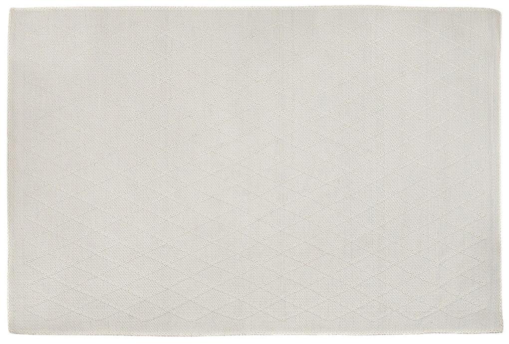 Tapete branco 160 x 230 cm ERZIN Beliani