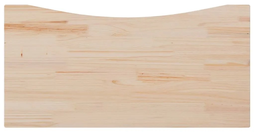 Tampo de secretária 110x60x2,5 cm pinho maciço