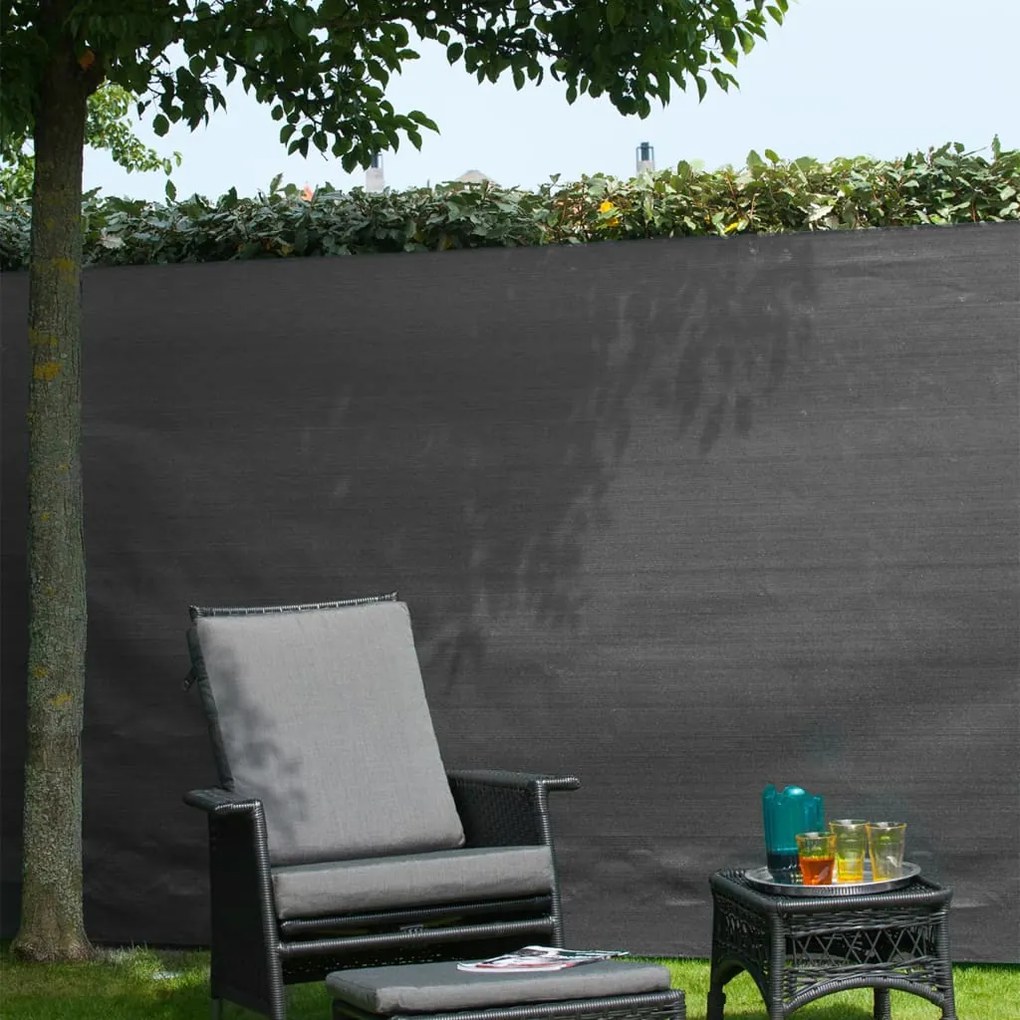 Rede de ocultação para jardim PE 1,5x5 m antracite