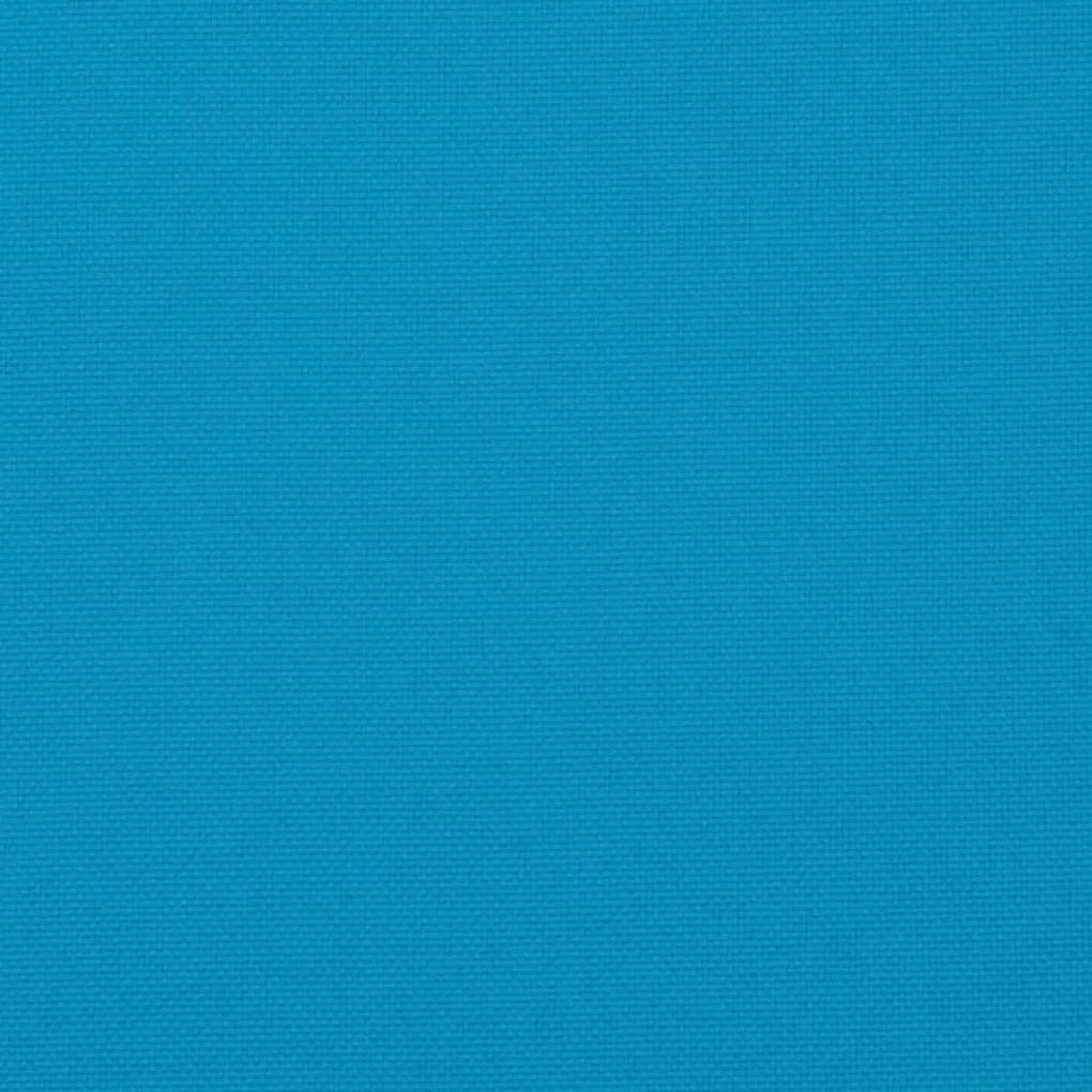 Almofadões para paletes 2 pcs tecido azul