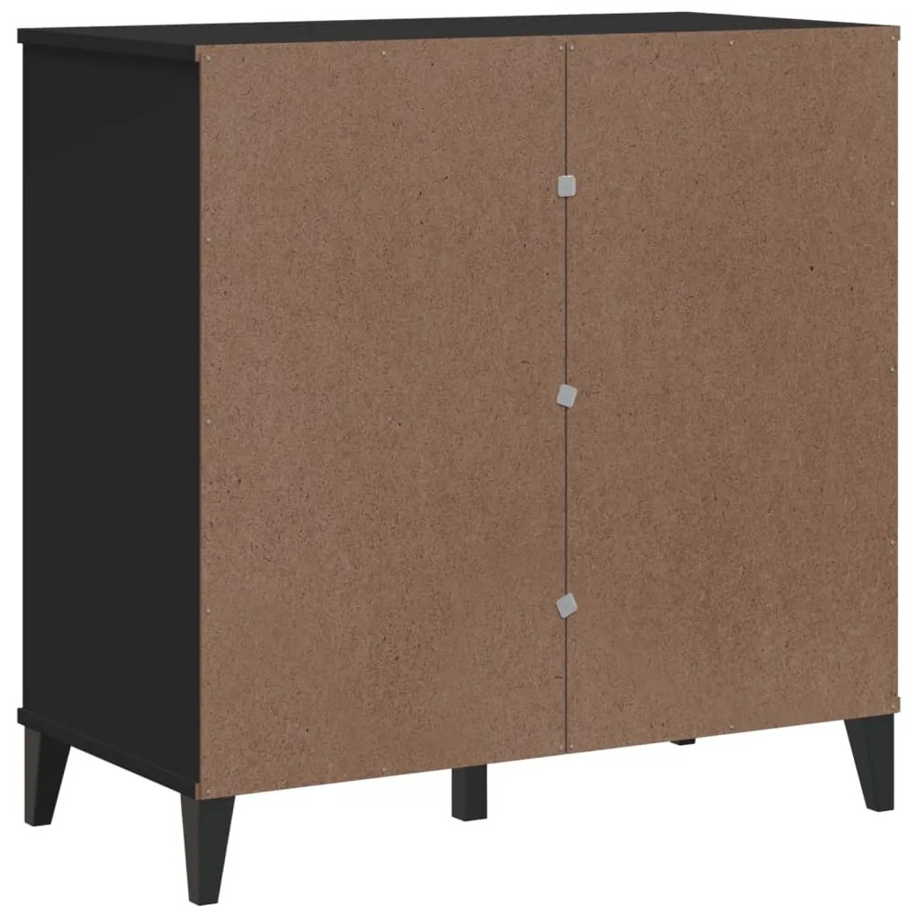 Aparador VIKEN 80x40x80 cm derivados de madeira preto