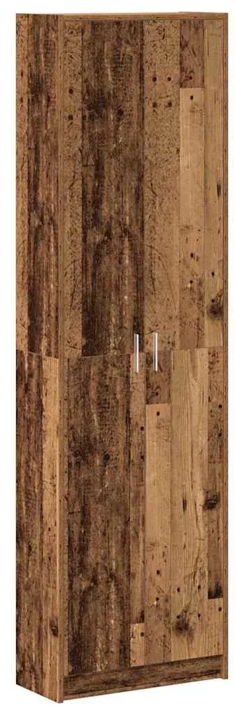 Guarda-roupa Madeira Antiga 55x25x189 cm Madeira Engenheirada