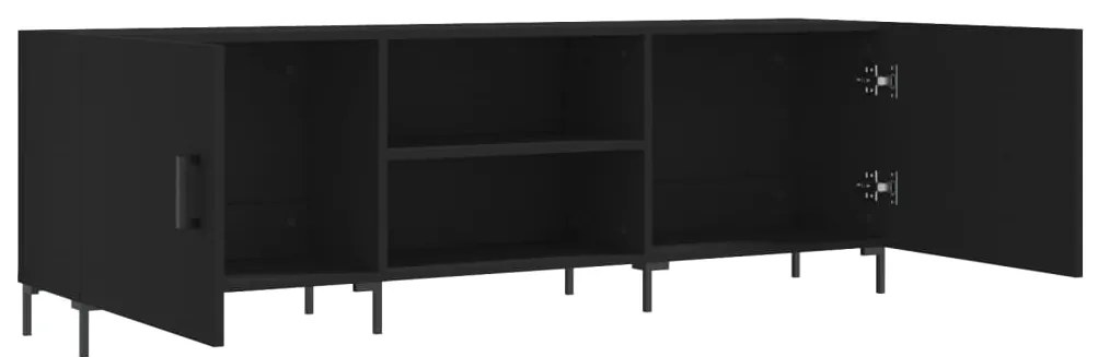 Móvel para TV 150x30x50 cm derivados de madeira preto