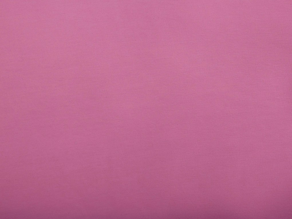 Conjunto de capas edredão em algodão acetinado rosa 135 x 200 cm HARMONRIDGE Beliani