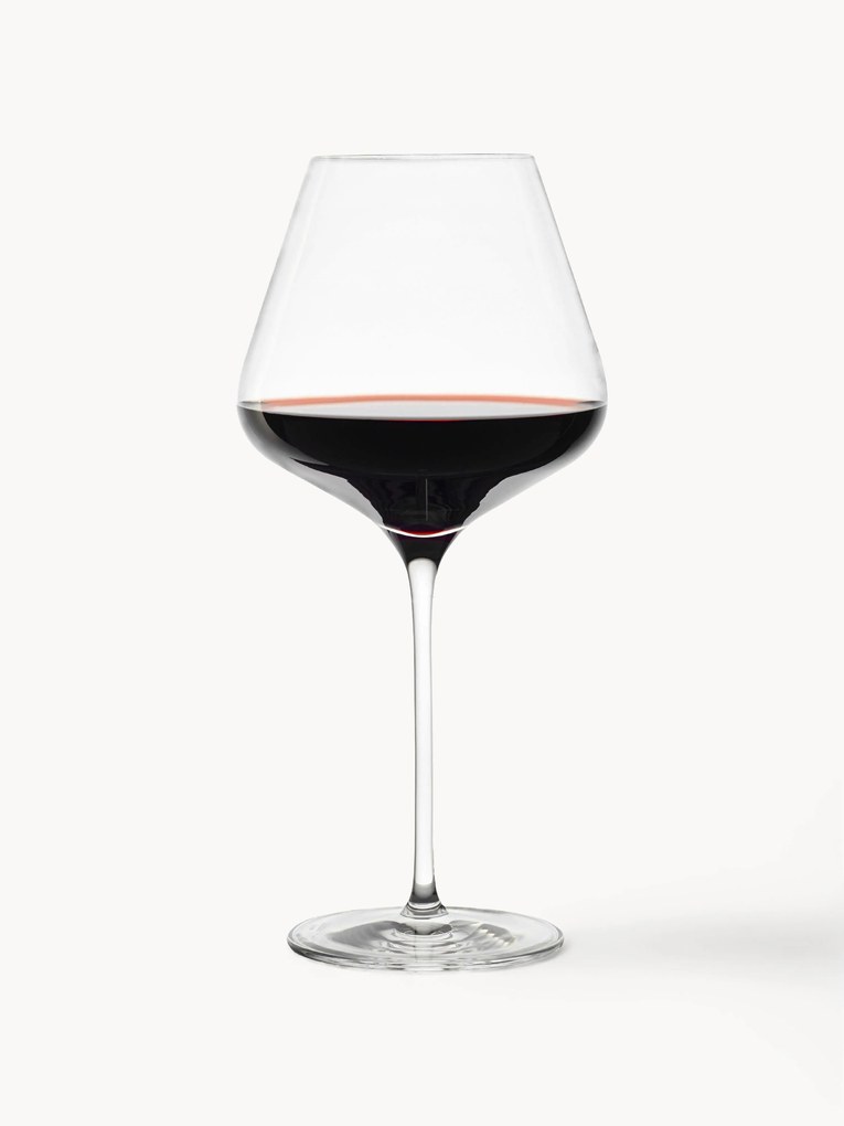 Copos de cristal para vinho tinto Quatrophil, conjunto de 6