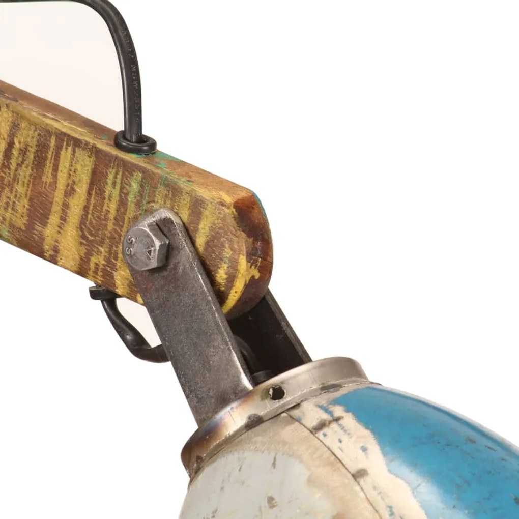 Candeeiro de parede redondo estilo industrial E27 multicor