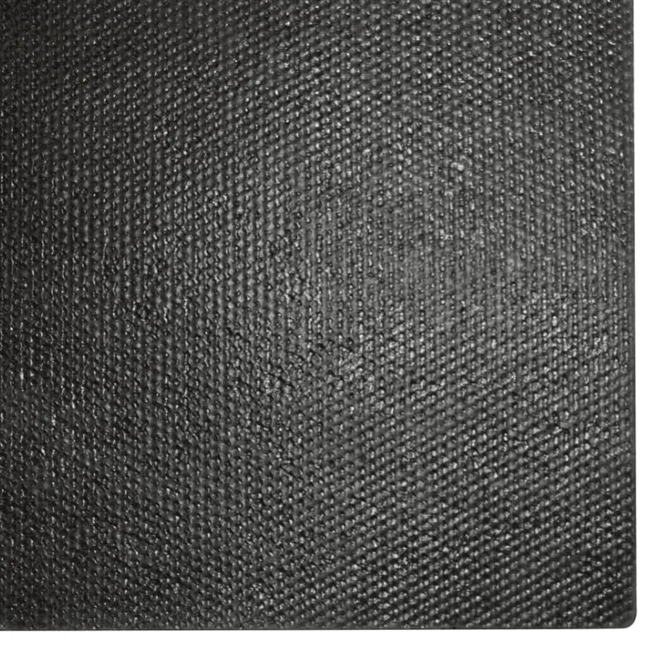 Tapetes porta 5 pcs 40x60 cm fibra de coco tufada natural