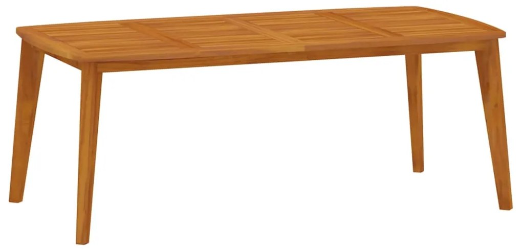 9 pcs conjunto de jantar para jardim madeira de acácia maciça
