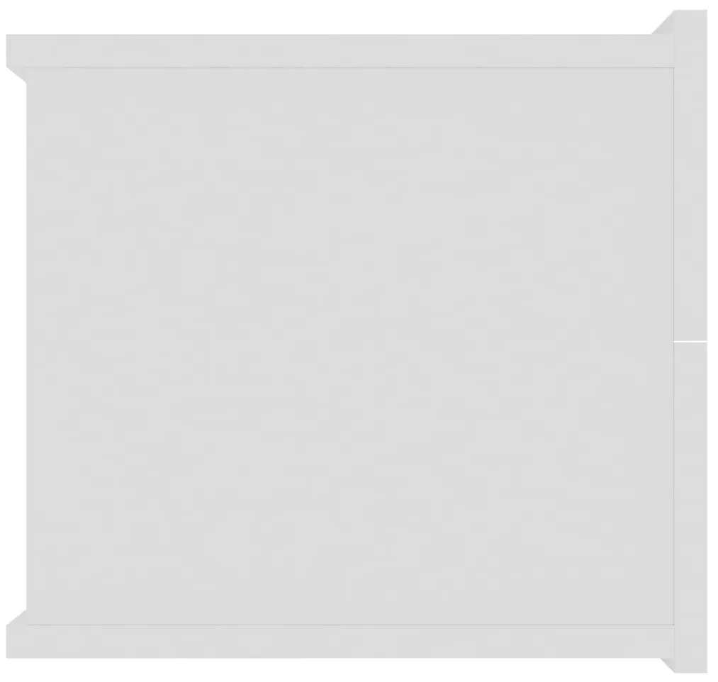 Mesa de cabeceira 40x30x30 cm derivados de madeira branco
