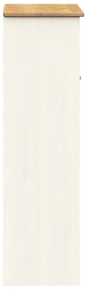 Topo de aparador VIGO 78x30x100 cm madeira pinho maciça branco