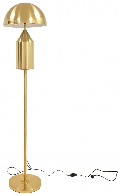 Candeeiro MACAO, de pé, metal, dourado
