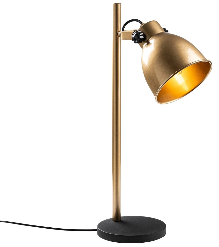 Candeeiro de Mesa Spotkafasi – Dourado – 30 x 18 x 58 cm