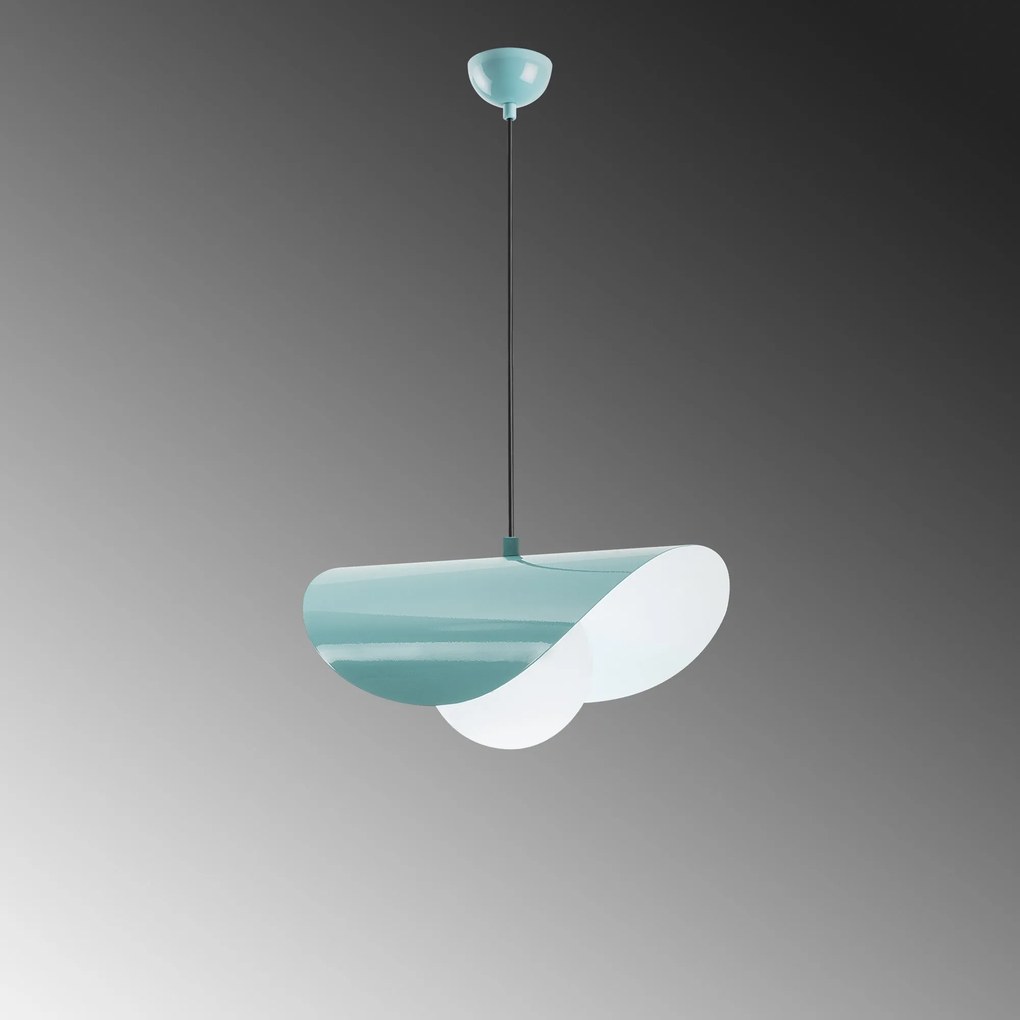 Chandelier Vatoz – Turquesa – 40 x 25 x 15 cm