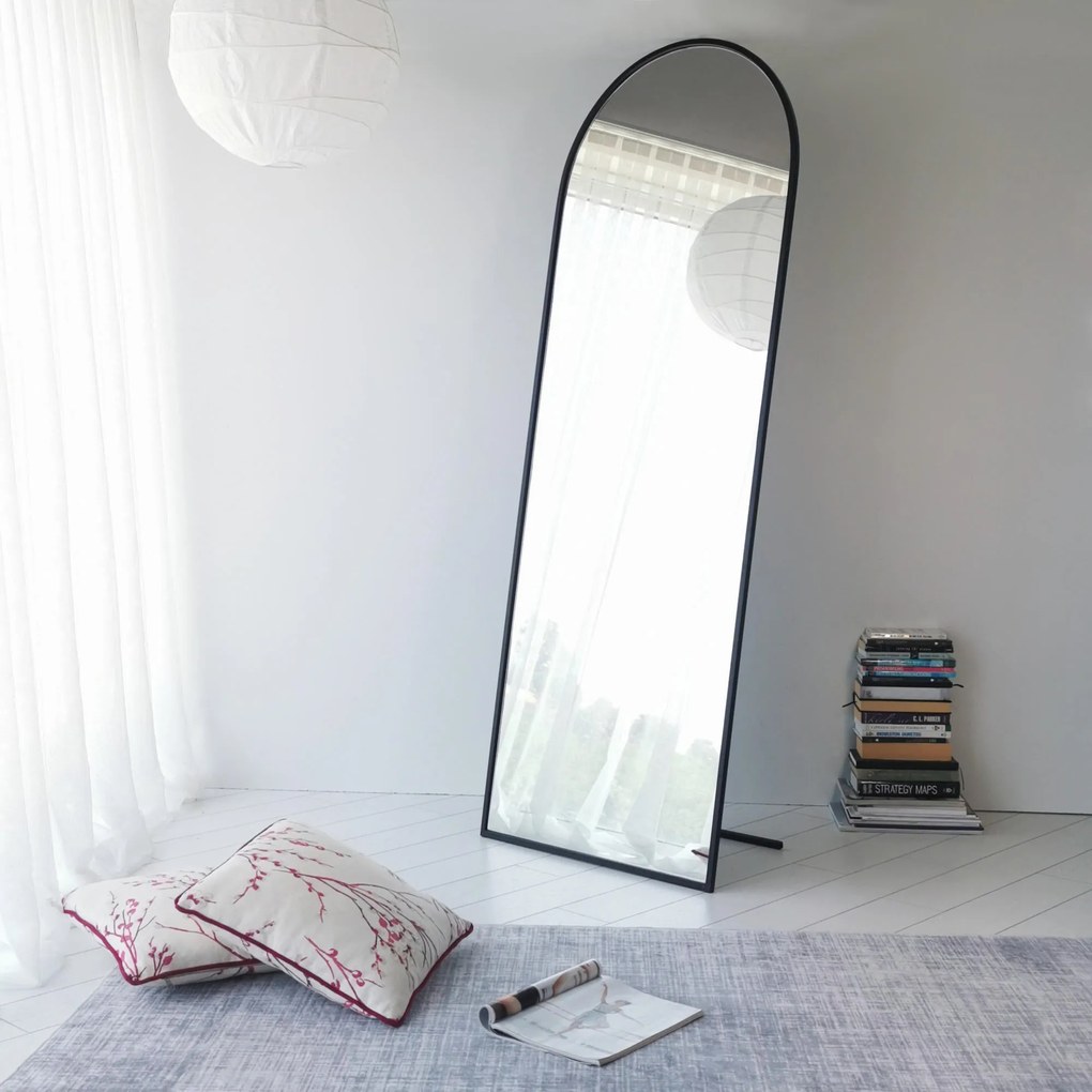 Espelho Cheval Portal – Matte Black – 65 cm x 180 cm