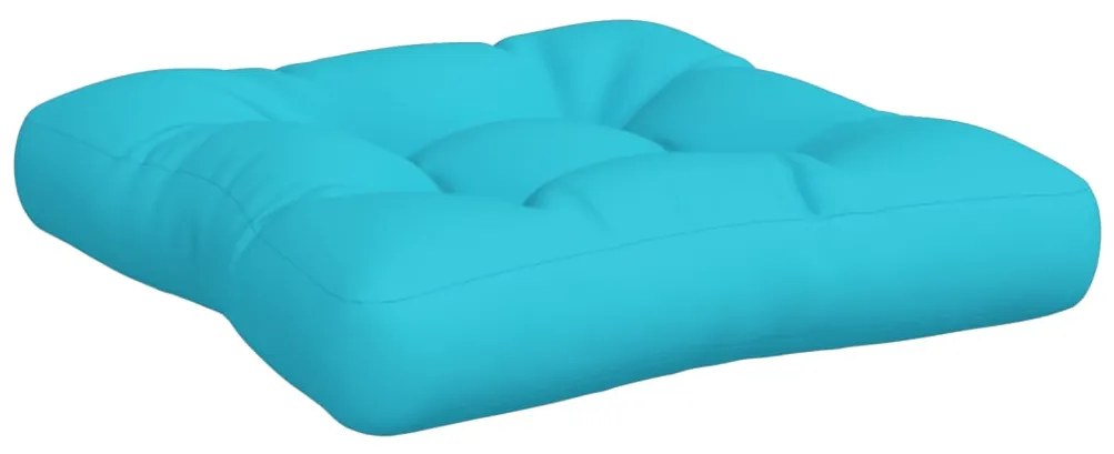 Almofadões p/ móveis de paletes 2 pcs tecido oxford turquesa