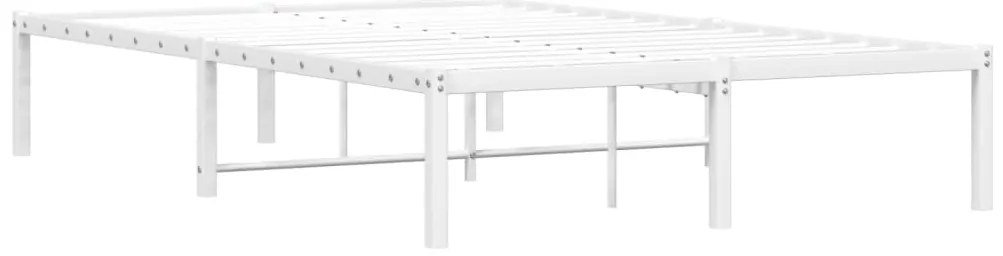 Estrutura de cama de metal 120x190 cm branco