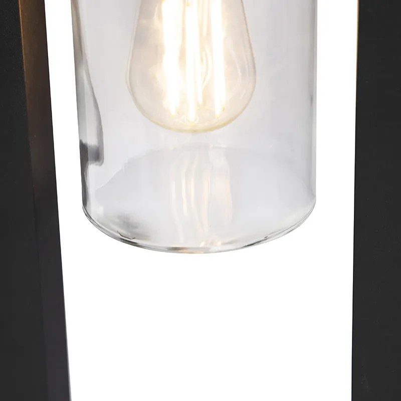 Candeeiro de pé exterior moderno preto IP44 - Jarra Balanco Moderno