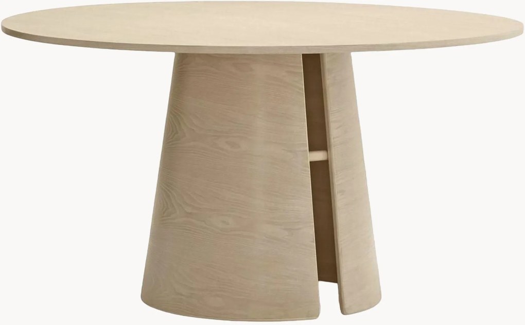 Mesa de jantar redonda em madeira Cep