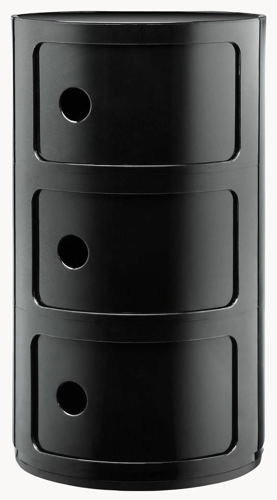 Armário de design Componibili, 3 elementos, Alt 59 cm