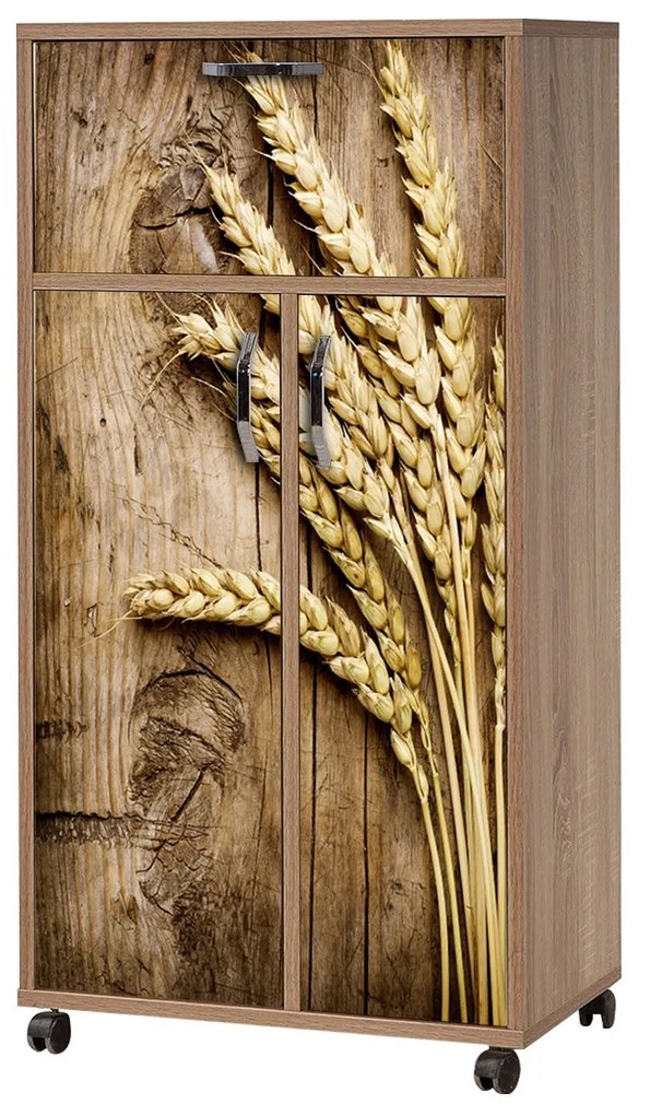 Armário Multiuso Kiler – Carvalho Sonoma – 60x116x36 cm