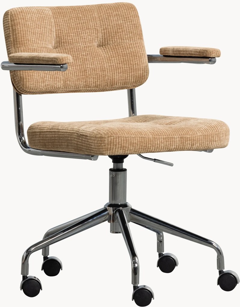 Cadeira de escritório giratória Kova, regulável em altura