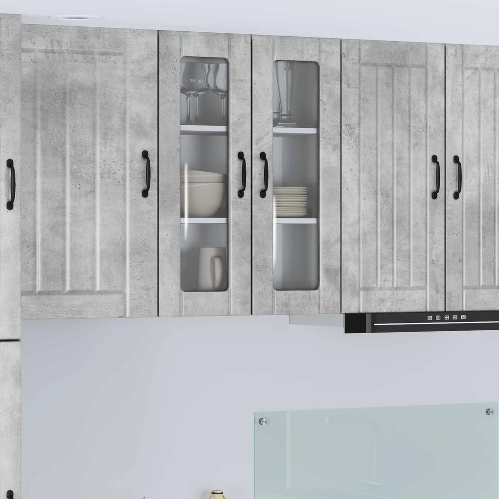 vidaXL Armário de Cozinha Cinzento 60 x 31 x 80 cm Madeira processada