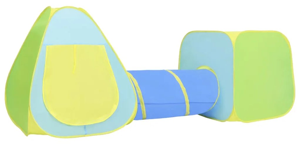 Tenda de brincar infantil com 100 bolas multicolorido