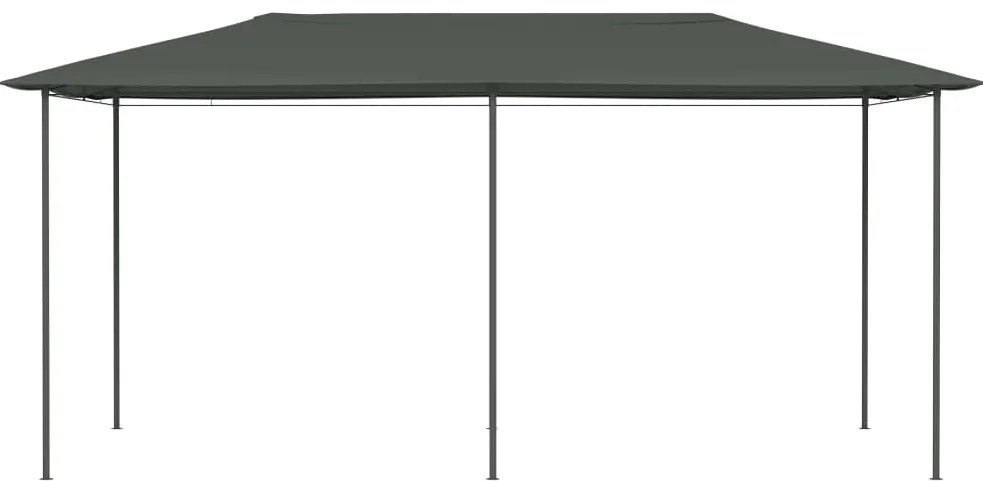 Gazebo 2,98x5,3x2,59 m 160 g/m² antracite
