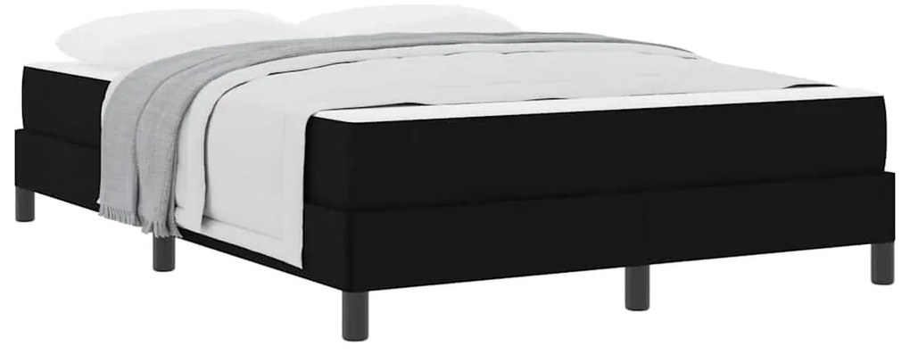 Cama Box Outros Preto 140 x 190 cm tecido