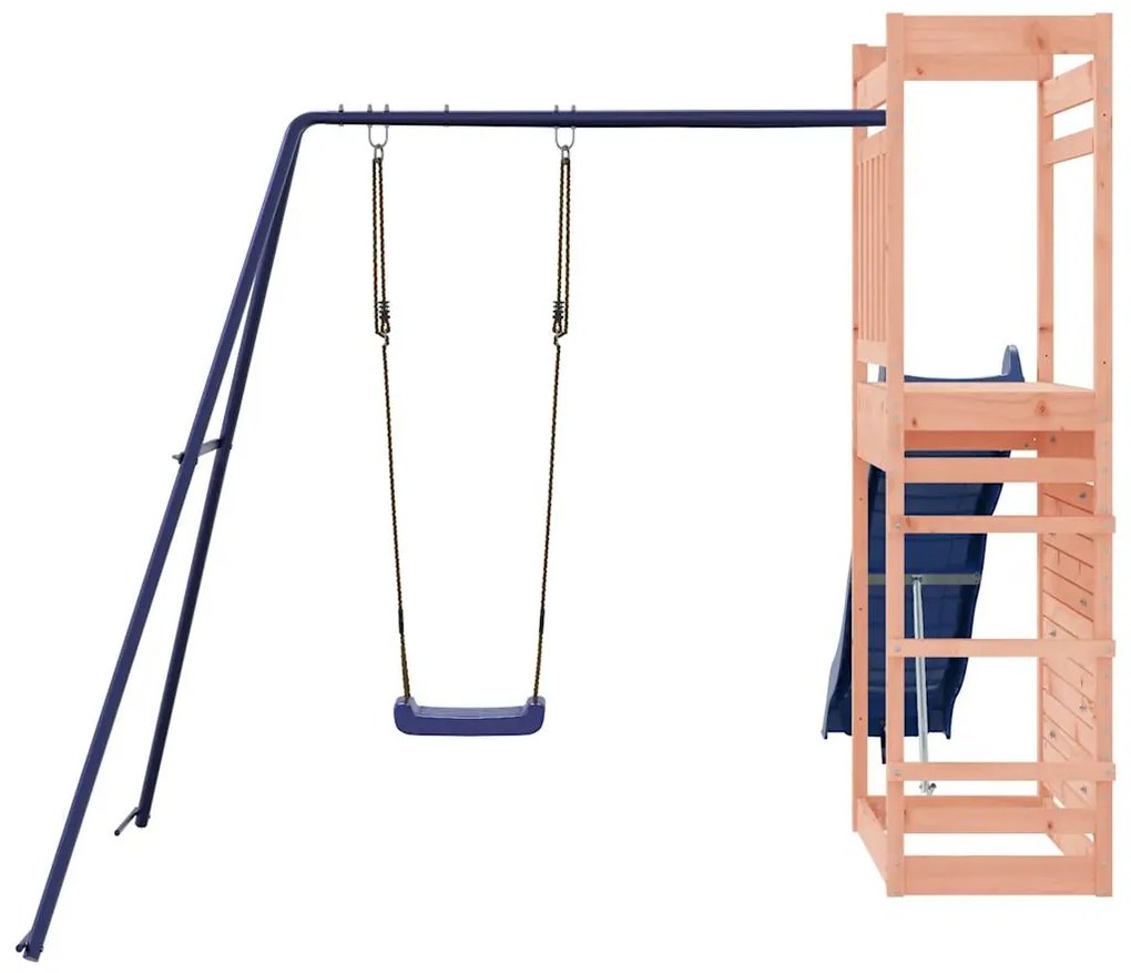 Conjunto de brincar para exterior madeira de douglas maciça