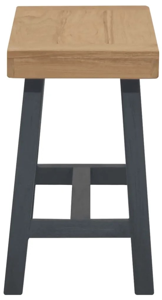 Banco 80 cm madeira de teca maciça