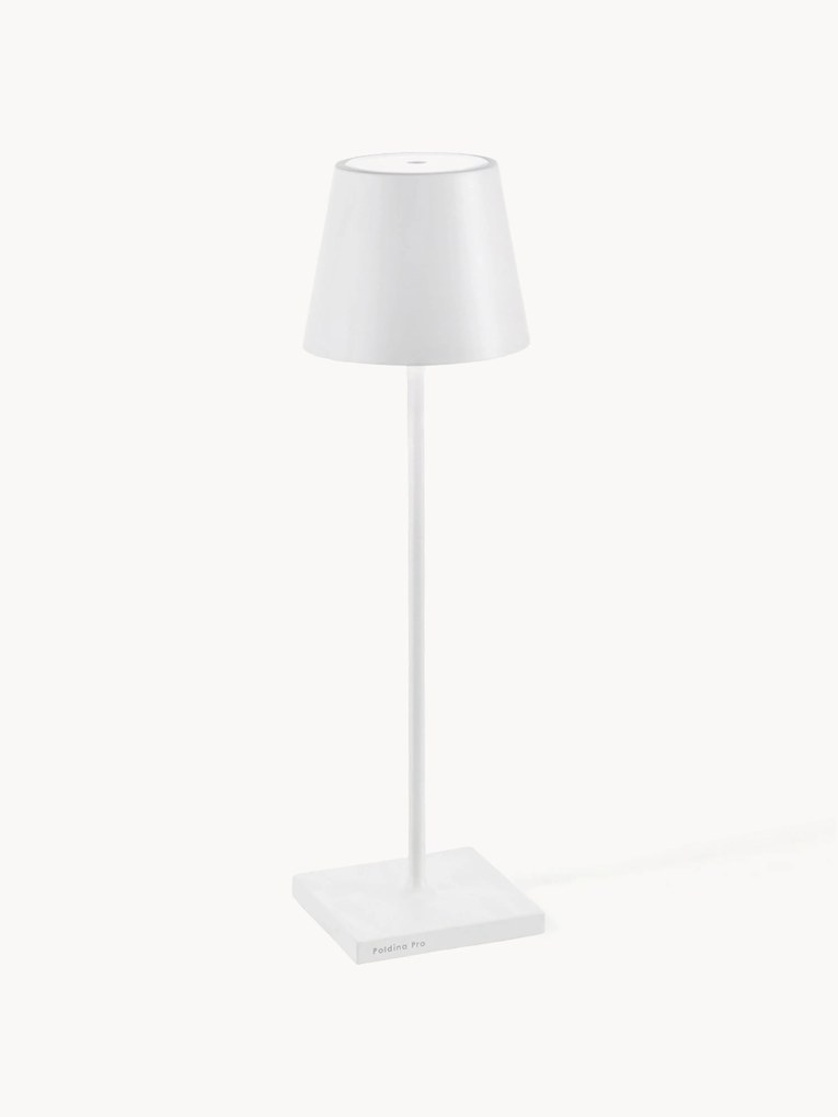 Candeeiro de mesa LED portátil e regulável Poldina