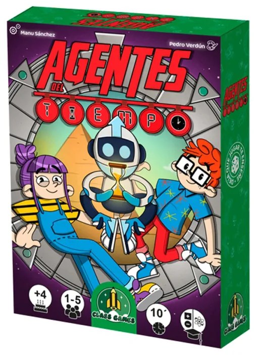 Jogo de Mesa Class Games Agentes do Tempo