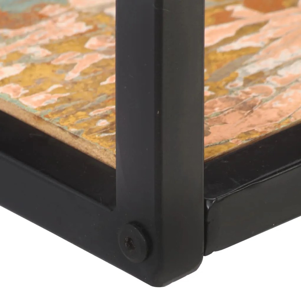 Prateleiras de parede 2 pcs 40 cm madeira recuperada maciça