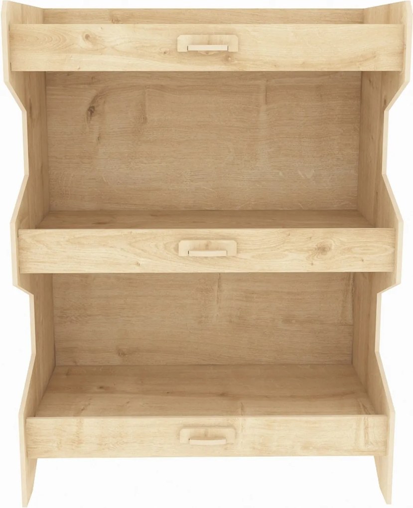 Estante Fesa – Carvalho – 65,6 x 80,5 x 34,3 cm