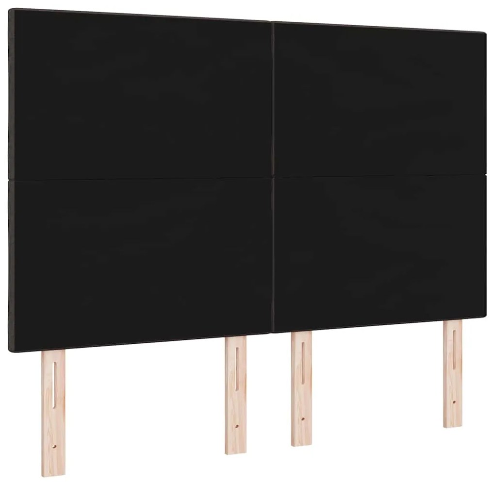 Cabeceira vidaXL Design de Blocos de Diamante Castanha 144 cm Tecido