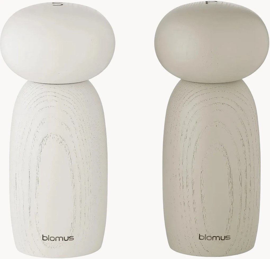 Moinhos de sal e pimenta em madeira de freixo Moli, conjunto de 2