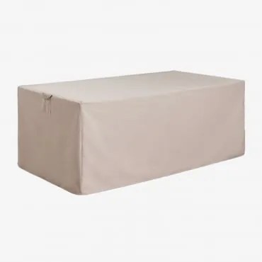 Capa Protetora Para Mesa De Jardim Retangular Otley Moka Brown & 190 X 105 Cm - Sklum