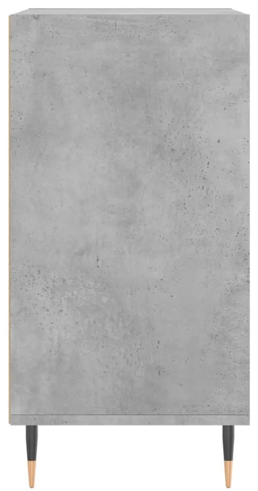 Aparador 57x35x70 cm derivados de madeira cinza cimento