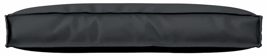 Capa de Almofada para Encosto Preta 80x40x12 cm, em Tecido Oxford