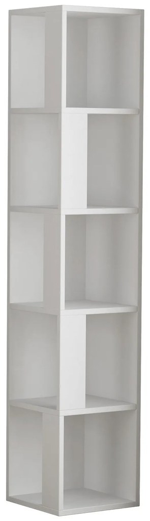 Secretária Box – Branco e Azul – 120x75x65 cm