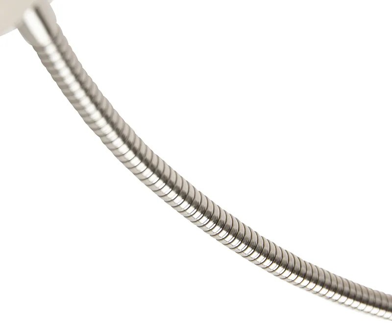 Candeeiro de parede em aço com braço flexível - Karin flex Design,Moderno,Retro