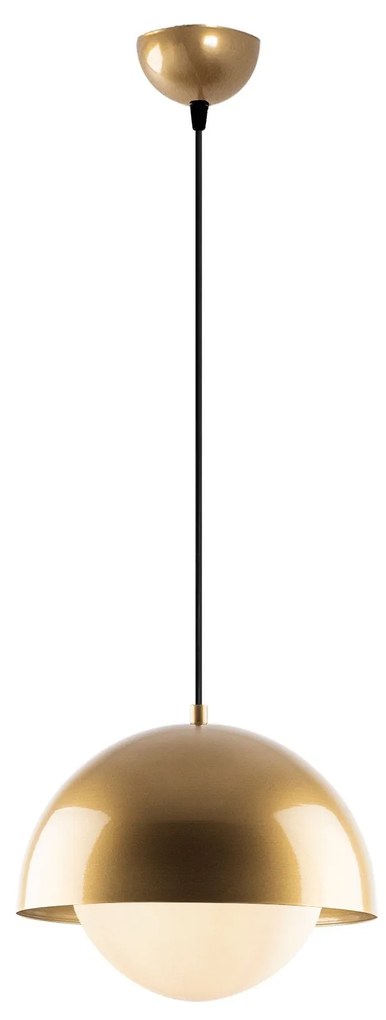 Candeeiro Suspenso Camgoz – Dourado – 30 x 30 x 108 cm