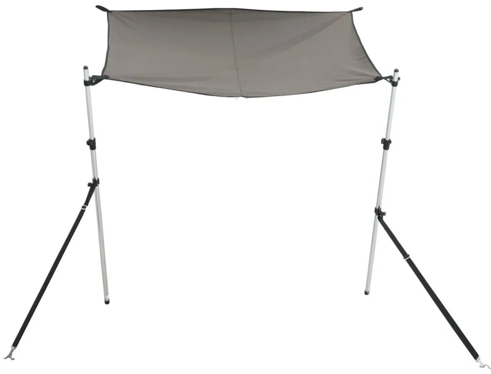 Conj. extensão de toldo em T 170x170x(113-182,5) cm antracite