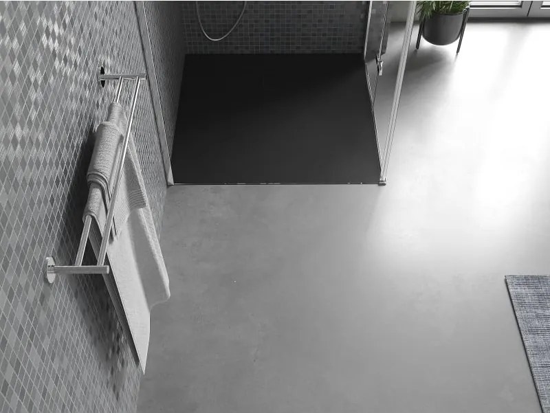 Mexen Bert base de duche quadrada SMC 90 x 90 cm, preta - 4K709090