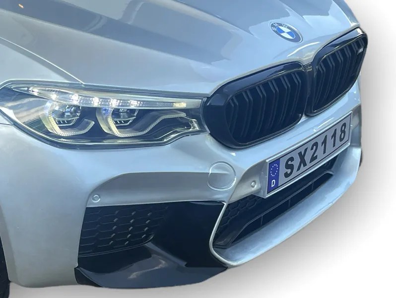 Carro elétrico para crianças até aos 5 anos BMW M5, 24V, Pneus Borracha, Bateria lítio, Controle remoto cinzento